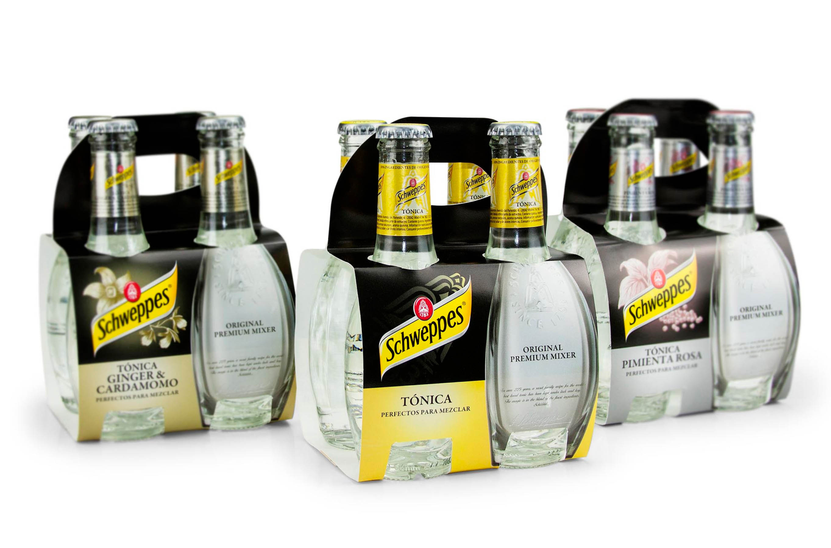 Schweppes es una marca internacional líder del mercado de las tónicas. Llegó a España en 1957 y desde entonces ha creado tendencia y cultura a través de numerosas innovaciones en mixología.